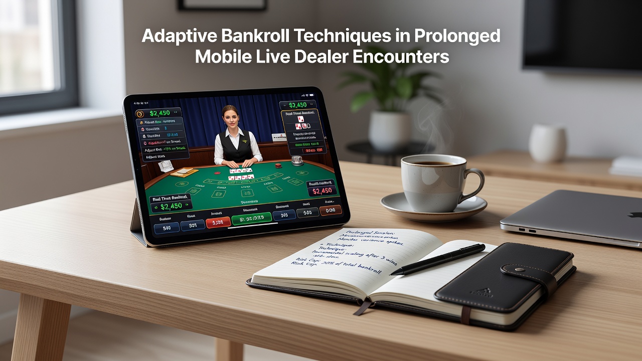 Detailansicht einer Bankroll-Tracking-Oberfläche während einer Live-Dealer-Poker-Session