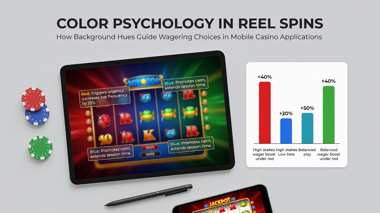 Analyse von Hintergrundfarben und deren Einfluss auf Wettmuster in mobilen Casino-Anwendungen