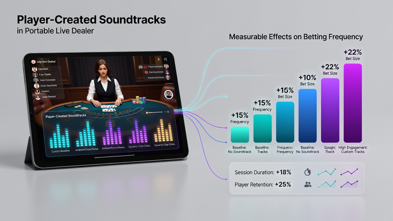 Analyse von Wettfrequenzen in mobilen Live-Dealer-Spielen mit personalisierten Soundtracks